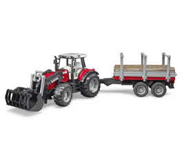 Massey Ferguson 7480 + Frontloader
