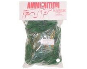 Green Rubber Band Ammo - 4 oz