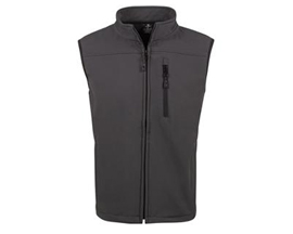 King's Camo® Men's Hunter Camo Soft Shell Hunting Vest - Charcoal
