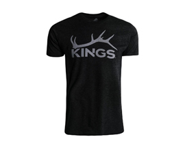 King's Camo® Men's Shed Logo T-Shirt - Heather Graphite