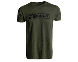 King's Camo® Men's Elk Two Box T-Shirt - Heather Military Green