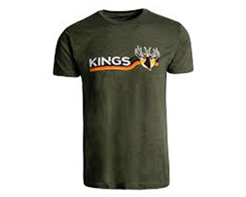 King's Camo® Men's Elk Ribbon T-Shirt - Heather Military Green