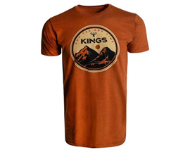 King's Camo® Men's Fire Sun T-Shirt - Heather Rust