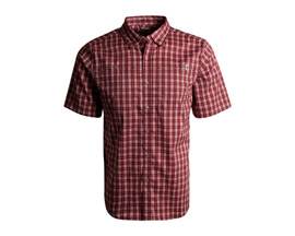 King's Camo® XKG Sonora Short Sleeve T-Short - Brick Plaid 