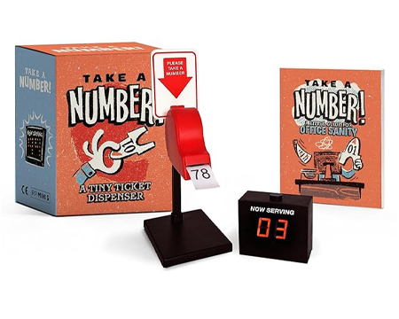 Take a Number! A Tiny Ticket Dispenser