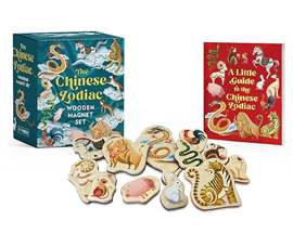 Chinese Zodiac Wooden Magnets