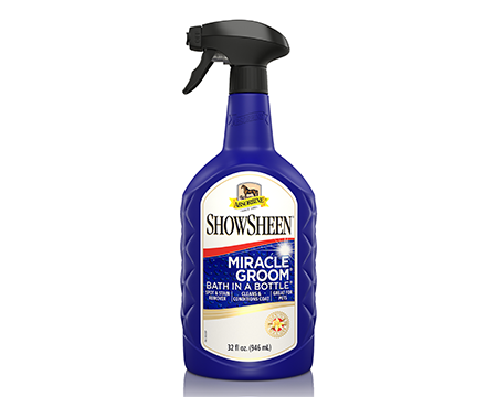 Absorbine® ShowSheen Miracle Groom Bath in a Bottle Stain Remover Spray - 1 quart