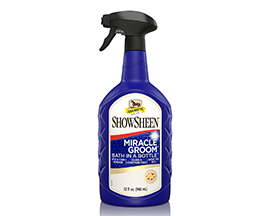 Absorbine® ShowSheen Miracle Groom Bath in a Bottle Stain Remover Spray - 1 quart