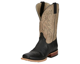 Tony Lama Men`s Luciano Black 11in Western Boots