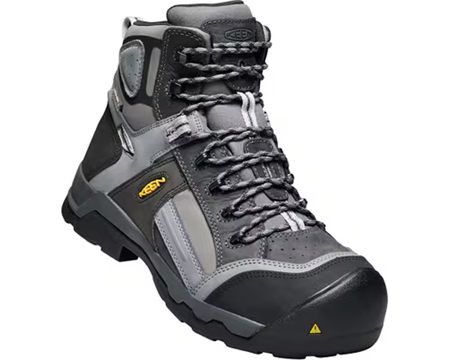 KEEN Utility Men's Davenport Safety Boots - Magnet/Steel Grey