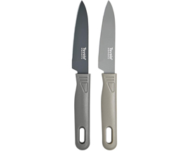 Tovolo® Elements Set of Paring Knives - Charcoal 