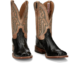 Tony Lama Men's Castillo 11" Full Quill Ostrich Western Boots
