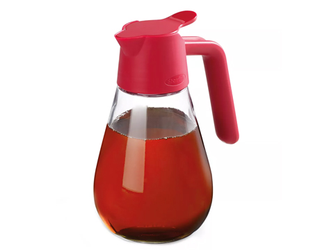 Starfrit® 20 oz. Syrup Dispenser - Red
