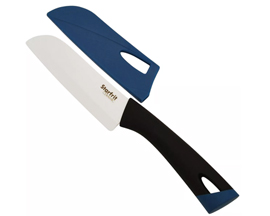 Starfrit® 5 in. Ceramic Santoku Knife - Black