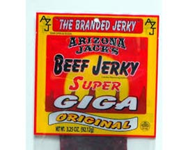 Arizona Jacks®  Super Giga 3.25 oz. Original Beef Jerky 