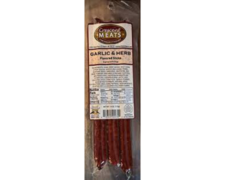 Crescent Meats® 4 oz. Garlic Herb Flavored Sticks
