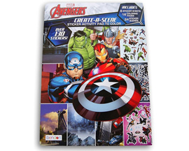 Bendon® Marvel Avengers Create-A-Face Sticker Pad