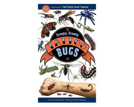 Tattoos That Teach® Creepy Crawly Bugs - 60 Temporary Tattoos 