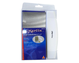 Marlin® 6 in. X 3 in. Pro Dough Cutter / Scraper 