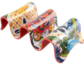 Prepara® Multiple Taco Holder - Red