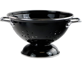 1 Qt Colander - Black