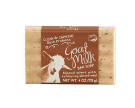 Man Bar Goat Milk Soap - Almond