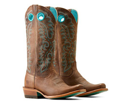 Ariat® Women's Futurity Boon Western Boots - Pecan Brown