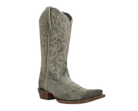 Ariat® Women's Jukebox Western Boots - Soft Olive Suede