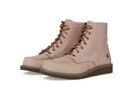 Carhartt® Women's Wedge 6 in. Soft Toe Moc Work Boots - Light Purple