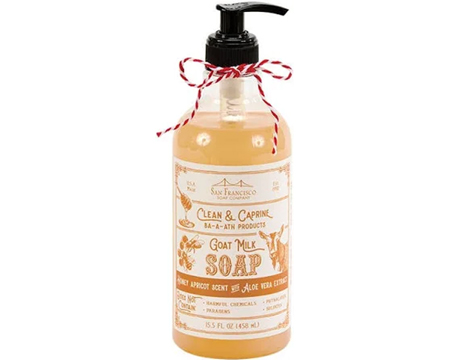 Honey Apricot Goat Milk Hand Soap
