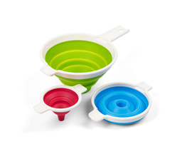 Collapsible Funnel Set of 3