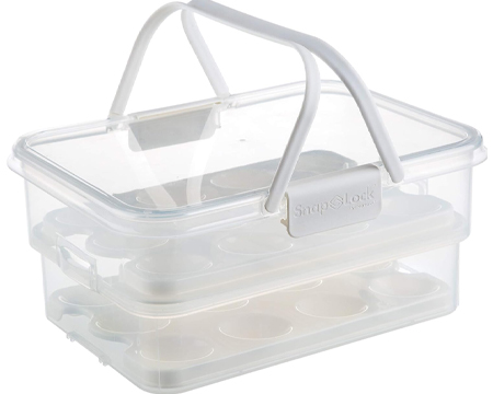 SnapLock® Collapsible Egg Carrier