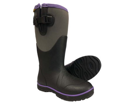 Reed Women's 14" Lotus Insulated Waterproof Soft Toe Boot in Lavender