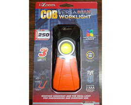 i-Zoom® 250 Lumen. Cob Versa Beam Worklight 