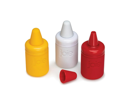 Mini Condiment Squeeze Bottles