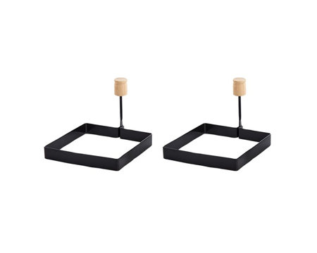 Square Egg Rings 2 Pack
