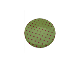 Jar Opener - Green with Pink Dots
