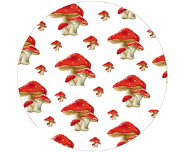 Jar Opener - Red Mushrooms