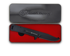Smith & Wesson EDC Spring Assist Clip Folder With Gift Tin