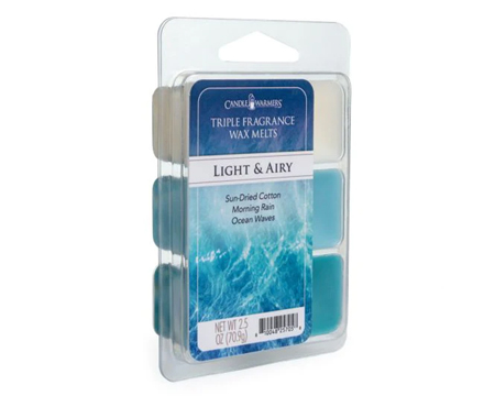Light & Airy Triple Fragrance Wax Melts