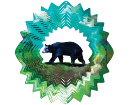 Spinfinity Designs Wind Spinner - Vivid 12" Bear