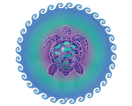 Spinfinity Designs Wind Spinner - Vivid 12" Sea Turtle