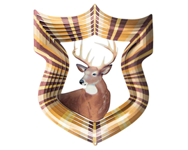 Spinfinity Designs Wind Spinner - Vivid 12" White Tail Deer