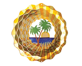 Spinfinity Designs Wind Spinner - Vivid 12" Palm Tree