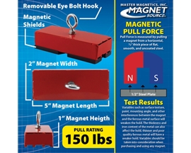 Heavy-Duty Holding and Retrieving Magnet
