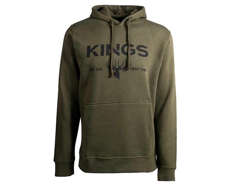 King's Camo® Men's Logo Hoodie - Olive Night