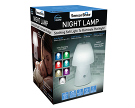 Sensor Brite Dream Glow Color Changing Night Light Lamp