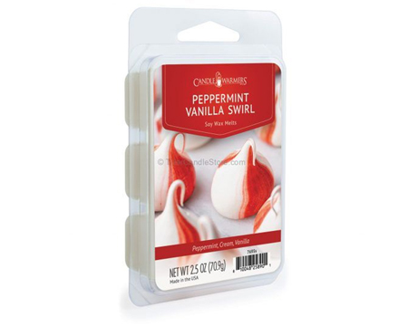 Candle Warmers® Peppermint Vanilla Swirl Wax Melts