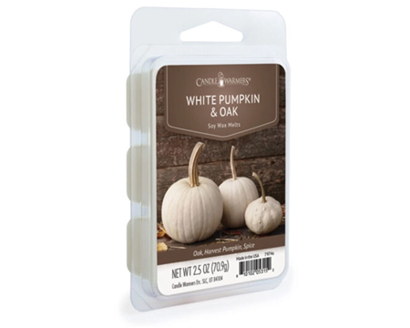 Candle Warmers® White Pumpkin Oak Wax Melts