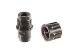 Silencer Co Delta Adapter, M8x.75 to 1/2×28 (Walther P22)